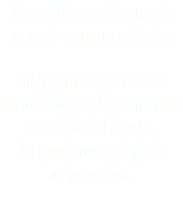 Desarrollamos sistemas de acuerdo a sus necesidades. Trabajamos bajo ciertas metodologías y herramientas orientadas al cliente. Le ayudamos a elegir la mejor opción.
