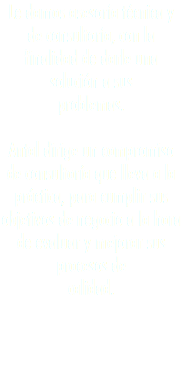 Le damos asesoría técnica y de consultoría, con la finalidad de darle una solución a sus problemas. Antal dirige un compromiso de consultoría que lleva a la práctica, para cumplir sus objetivos de negocio a la hora de evaluar y mejorar sus procesos de calidad.